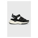 Sandále Pepe Jeans Venus dámske, čierna farba, na platforme, PLS90570