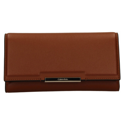 Dámska peňaženka Calvin Klein Deltea - hnedá