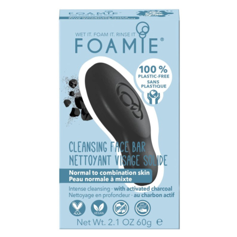 Foamie Cleansing Face Bar Too Coal to Be True Normal to combination skin
