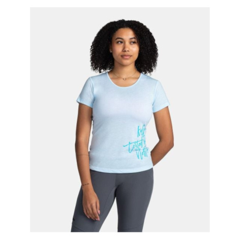 Women's technical T-shirt KILPI GAROVE-W Light blue