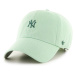 Čiapka 47 brand New York Yankees zelená farba, s nášivkou