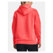 Koralová mikina Under Armour Essential Fleece Hoodie