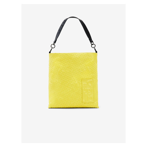 Yellow Ladies Handbag Desigual Magna Butan - Women