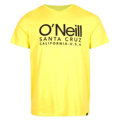 O'Neill CALI ORIGINAL T-SHIRT Pánske tričko, žltá, veľkosť