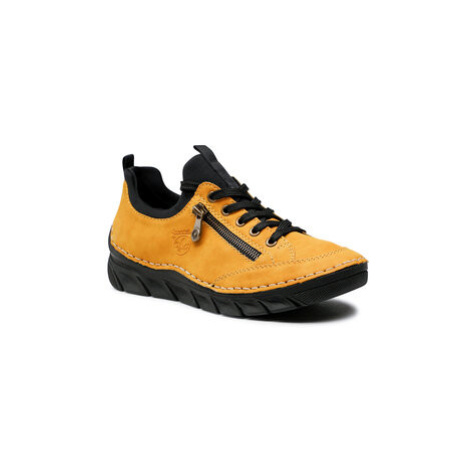 Rieker Sneakersy 55073-68 Žltá