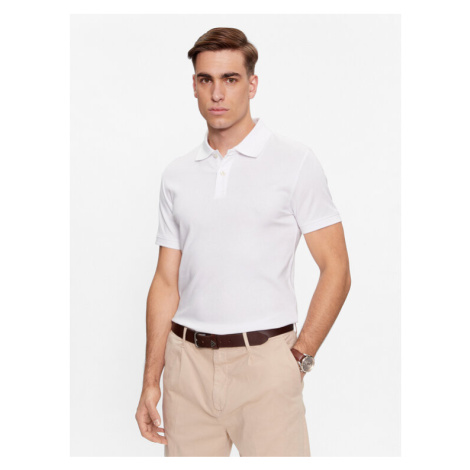 Guess Polokošeľa Nolan M4RP66 KBL51 Biela Slim Fit