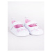 Yoclub Detské dievčenské topánky OBO-0203G-0100 White 0-6 měsíců
