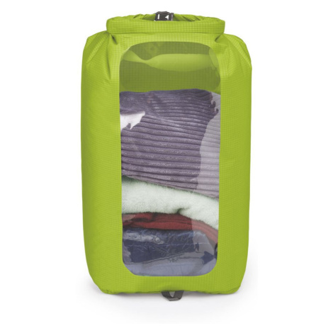 Vodeodolný vak Osprey Dry Sack 35 W/Window Farba: zelená
