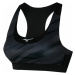 Mizuno Alpha Graphic Bra Black Bežecká podprsenka