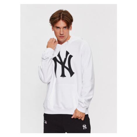 47 Brand Mikina New York Yankees BB017PEMIBR544118WW Écru Regular Fit