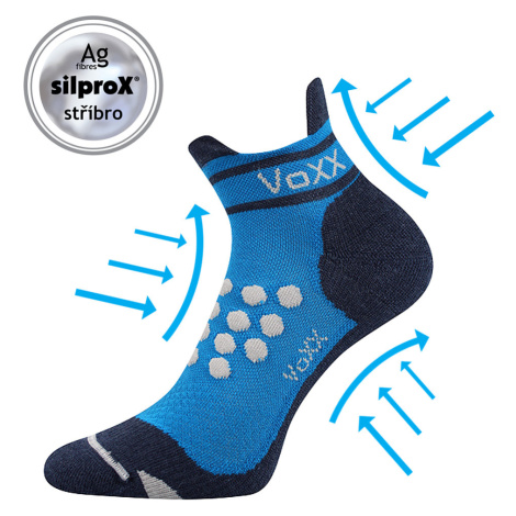 VOXX Sprinter kompresné ponožky modré 1 pár 115680