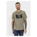 Tričko Camel Active T-Shirt 1/2 Arm Khaki