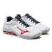 Mizuno Halové topánky Wave Voltage 2 V1GA2460 Biela