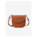 Hnedá dámska crossbody kabelka Carine Brown