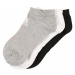 ADIDAS SPORTSWEAR Športové ponožky  sivá melírovaná / čierna / biela