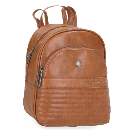 Casual dámsky batoh Pepe Jeans Biker - hnedý 27cm