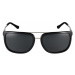 Ralph Lauren Slnečné okuliare '0RL8164'  čierna / strieborná