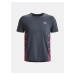 Ružovo-šedé pánske športové tričko Under Armour UA ISO-CHILL LASER HEAT SS