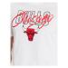 New Era Tričko Chicago Bulls 60332184 Biela Regular Fit