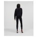 Mikina Karl Lagerfeld Fashion Sweatshirt W/Piping Čierna