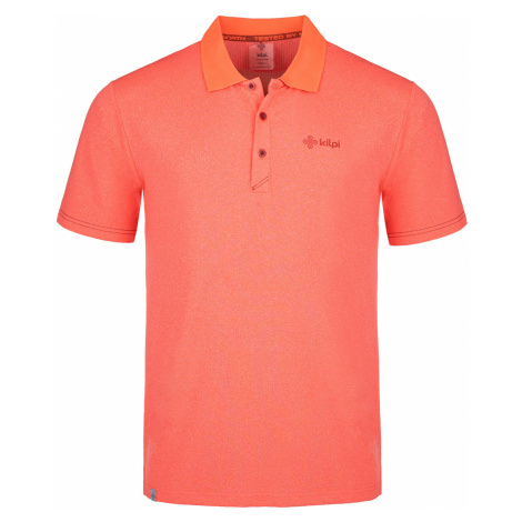 Kilpi COLLAR-M Pánske funkčné polo tričko PM0021KI koralová