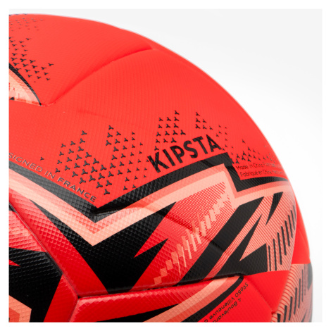 Futbalová lopta Fifa Quality Pro Ball tepelne lepená veľkosť 5 červená KIPSTA