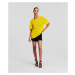 Sveter Karl Lagerfeld Monogram Knit T-Shirt Blazing Yellow