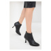 Soho Black Women's Boots & Booties 17525