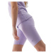 Dievčenské teplákové kraťasy 4F JUNIOR TIGHTS-4FJWSS24TTIGF129-52S-LIGHT VIOLET