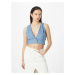 LEVI'S ® Top 'Raine Denim Crop Top'  modrá denim