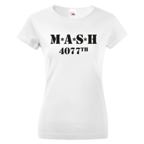 Dámské tričko s potlačou legendárneho seriálu MASH 4077 2