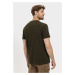 Tričko Camel Active T-Shirt 1/2 Arm Dark Khaki