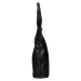 Dámska kožený kabelka Lagen Cecile - čierna