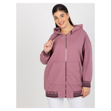 Sweatshirt-RV-BL-8190.09P-dark pink