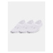 Under Armour Socks UA Breathe Lite Ultra Low 3p-WHT - Women