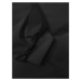Čierna dámska zimná bunda s kapucňou (5M3169-392)