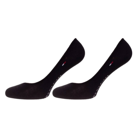 Sada dvoch párov dámskych ponožiek v čiernej farbe Tommy Hilfiger Underwear