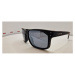 Polarizačné slnečné okuliare BLIZZARD Sun glasses POLSC606111, rubber black + gun decor points, 