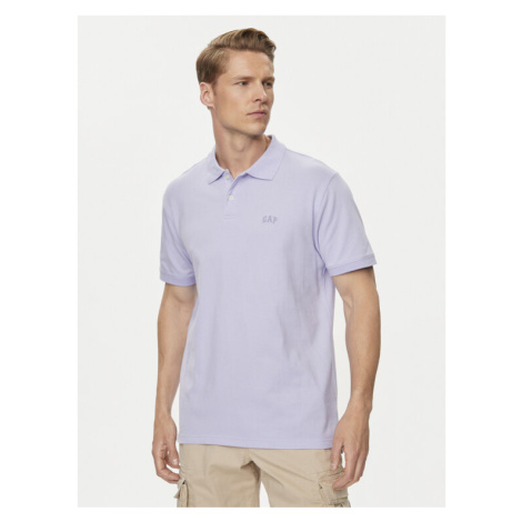 Gap Polokošeľa 586306-14 Fialová Regular Fit