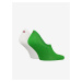 Súprava dvoch párov ponožiek v bielej a zelenej farbe Tommy Hilfiger