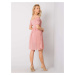 Ružové šifónové šaty 322-SK-1768.69P-pink