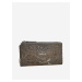 Hnedá dámska veľká peňaženka so vzorom a ozdobnými detailmi Anekke Iceland Rune