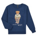 Polo Ralph Lauren  LS CN-KNIT SHIRTS-SWEATSHIRT  Mikiny Námornícka modrá