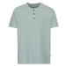 Tričko Camel Active Henley 1/2 Arm Aqua Green