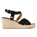 Geox Espadrilky D Panarea D35UYB 00022 C9999 Čierna