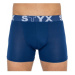 Styx MEN'S BOXERS LONG SPORTS RUBBER Pánske boxerky, modrá, veľkosť