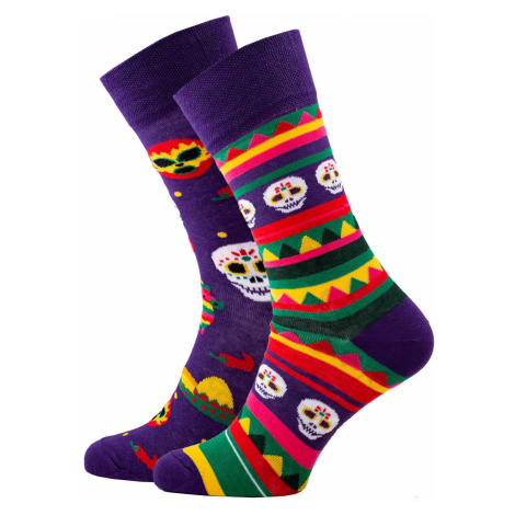 Pánske farebné ponožky Peru farebné