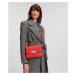 Crossbody Karl Lagerfeld K/Signature Fan Md Crossbody Haute Red