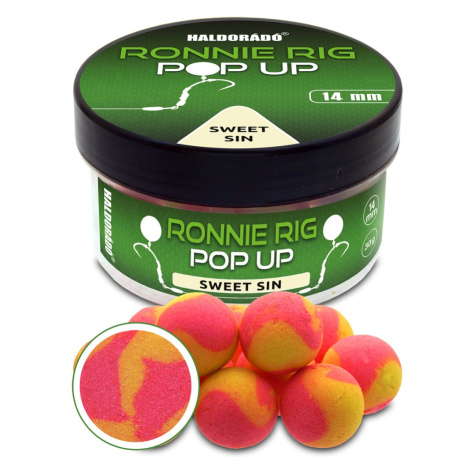 Haldorádó plávajúce boilie pop-up ronnie rig 30 g 14 mm - sweet sin