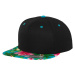 Hawaiian snapback blk/aqua